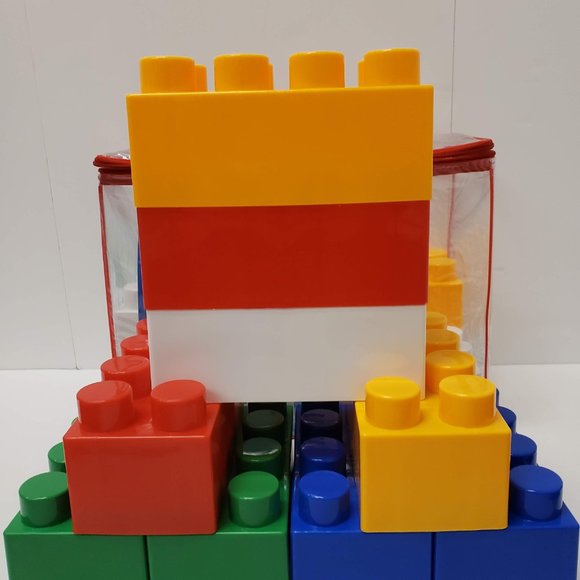New 16pc Jumbo Building Blocks - Picture 3 of 15